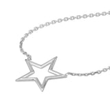 Wire Star Adjustable Necklace