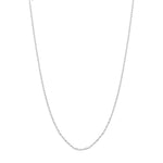 1.1mm D/C Brill Cable Chain with Slider Bead