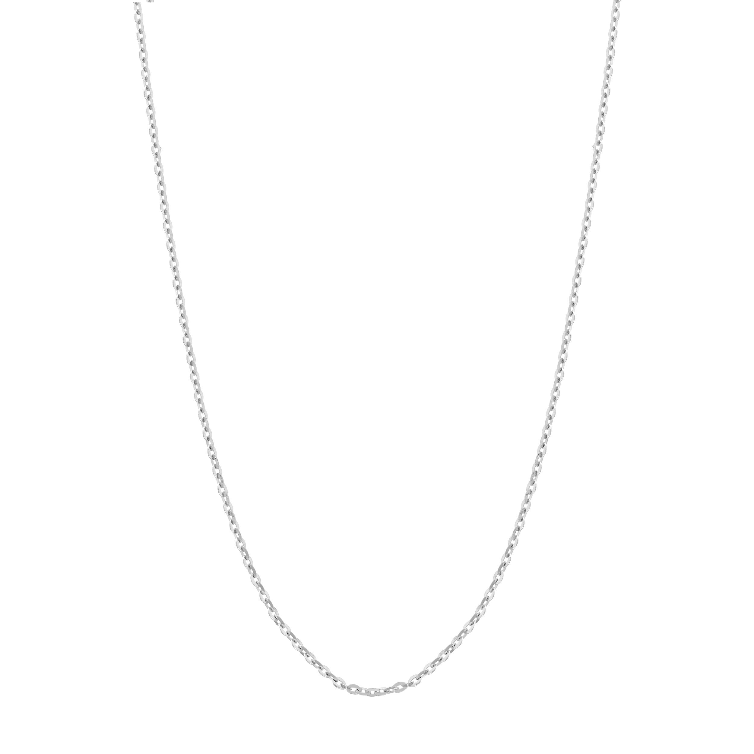 1.1mm D/C Brill Cable Chain with Slider Bead
