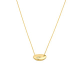 Puffy Nut Shape Adjustable Necklace