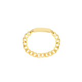 Mini ID Plate Curb Chain Ring