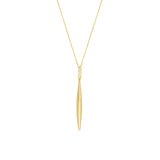 Diamond Trio Bombe Marquise Drop Necklace