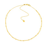 Bead Stations Double Chain Choker