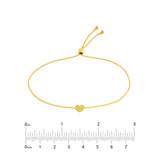 Mini Heart Bolo Bracelet