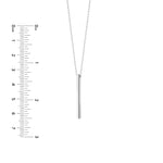 Engravable Cube Adjustable Necklace