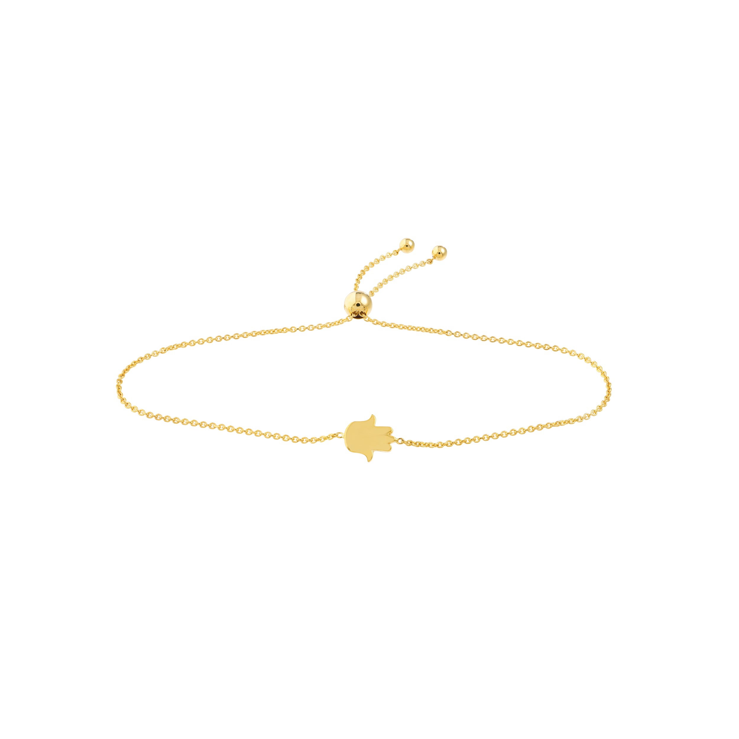 Mini Hamsa Hand Bolo Bracelet