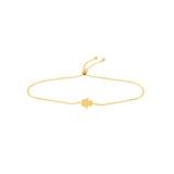 Mini Hamsa Hand Bolo Bracelet