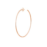 50mm x 1.2mm Hoop Post Earrings