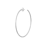 50mm x 1.2mm Hoop Post Earrings