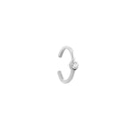 1/20tcw Bezel Diamond Earring Cuff