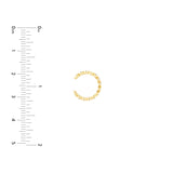 1/5tcw Full Diamond Earring Cuffs