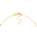 Bead Station on D/C Cable Chain Bracelet