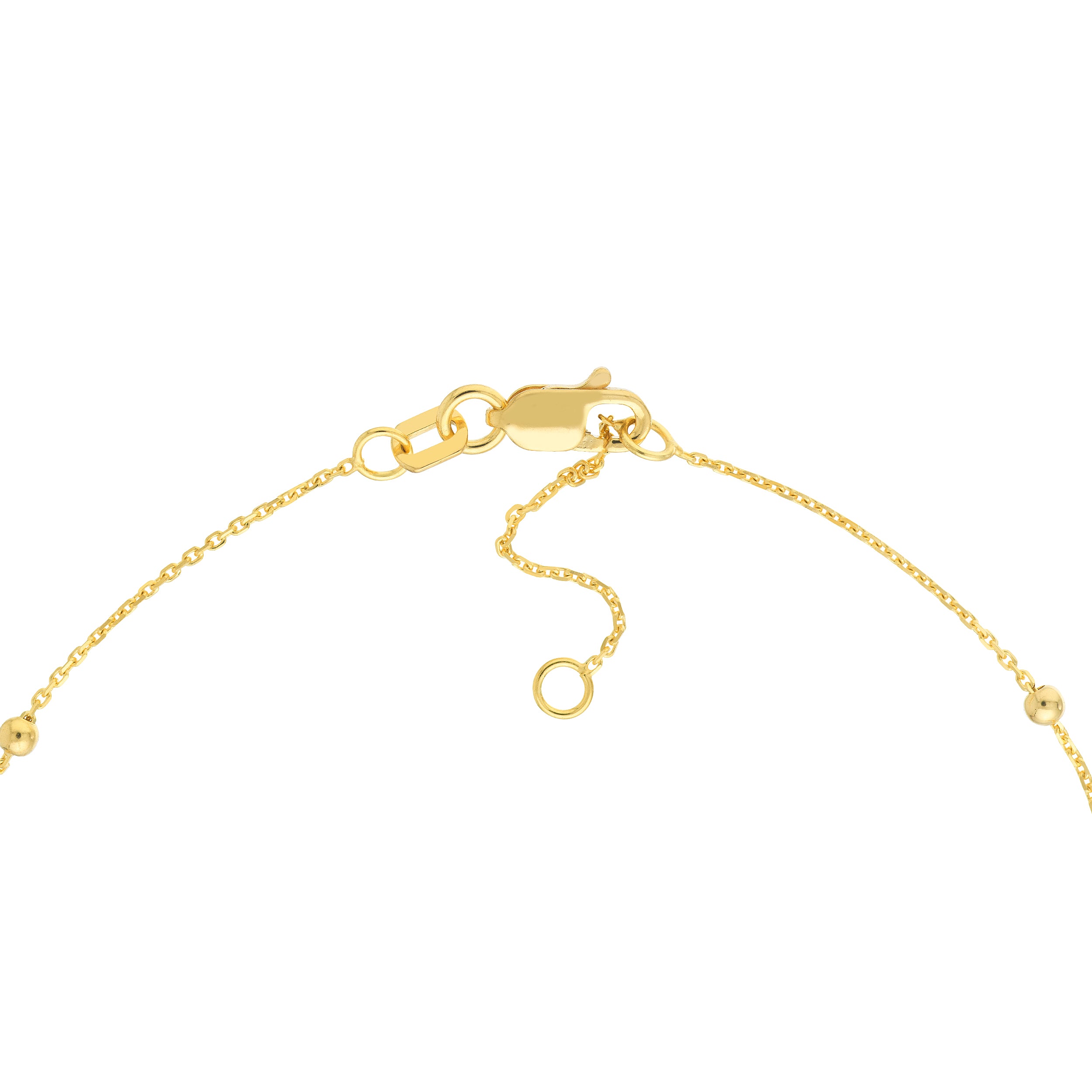 Bead Station on D/C Cable Chain Bracelet