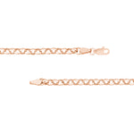 Charm-Ready Hollow Rolo Chain Necklace
