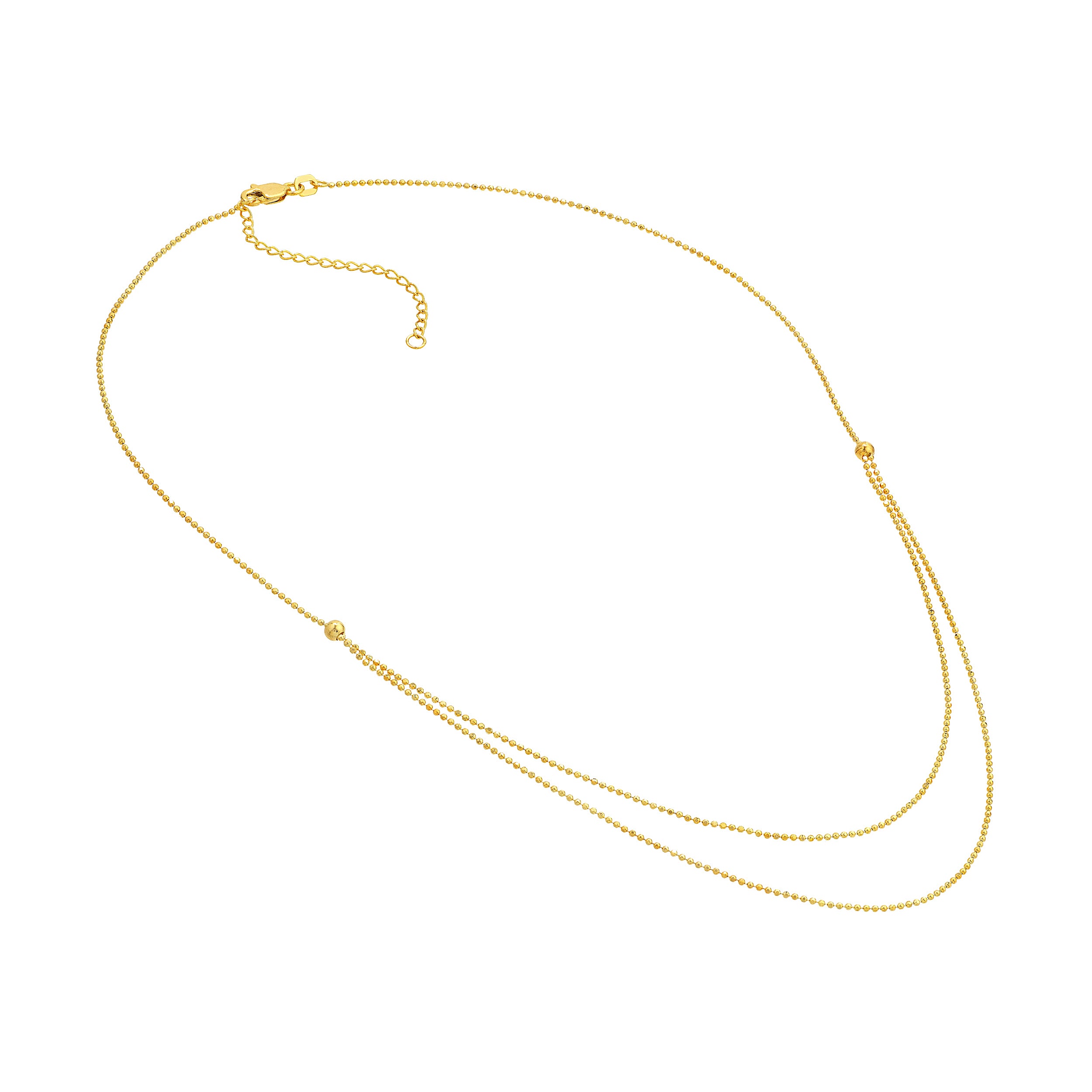 Bead Chain Build Your Own Duet Necklace