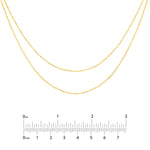 Bead Chain Build Your Own Duet Necklace