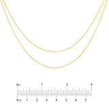 Bead Chain Build Your Own Duet Necklace