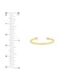 Diamond-Tipped Open Wire Ring