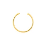 Diamond-Tipped Open Wire Ring