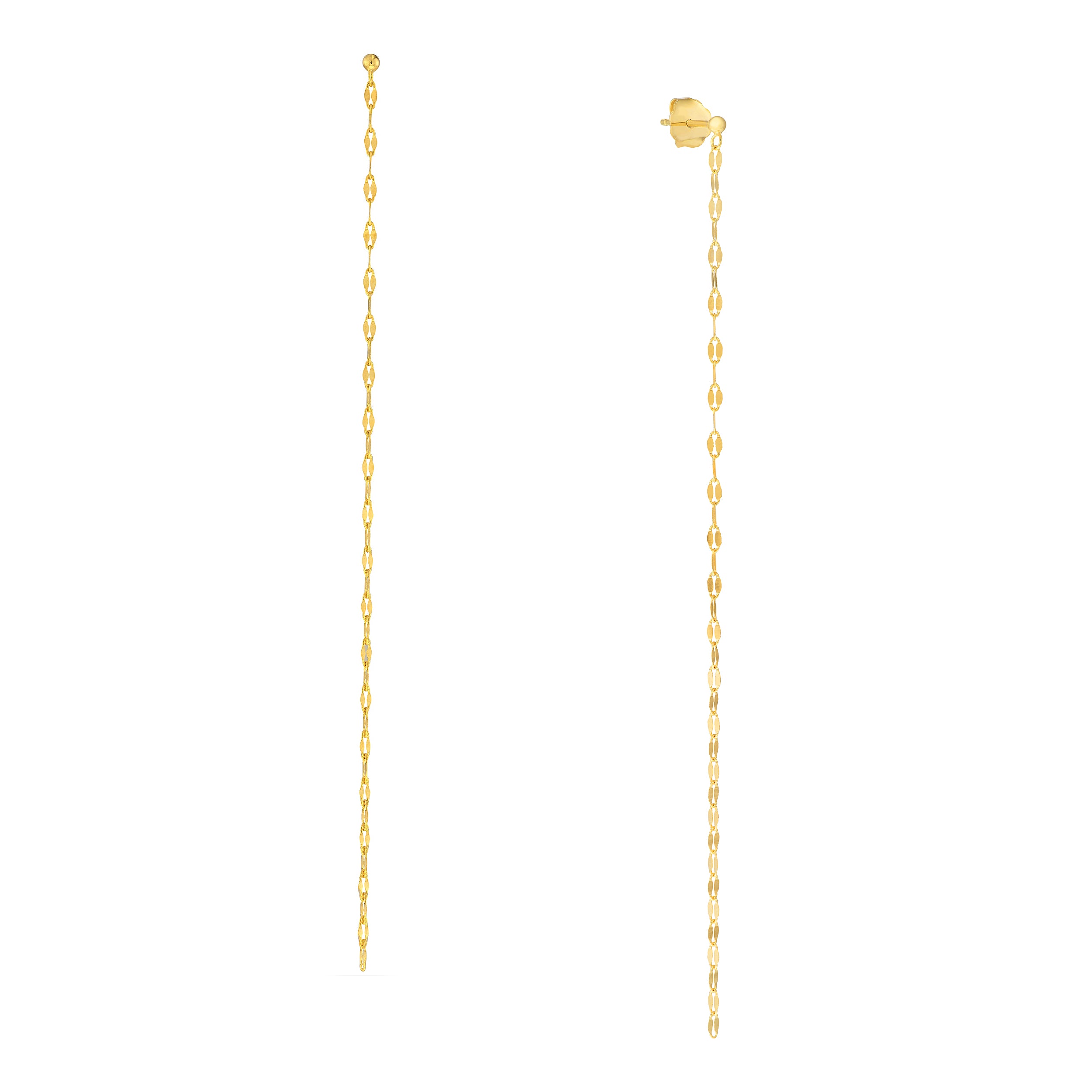 Hammered Forzentina Shoulder Duster Earrings