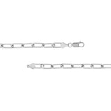 Sterling Silver Paper Clip Chain