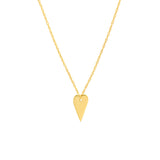 So You Mini Engravable Heart Adj Necklace