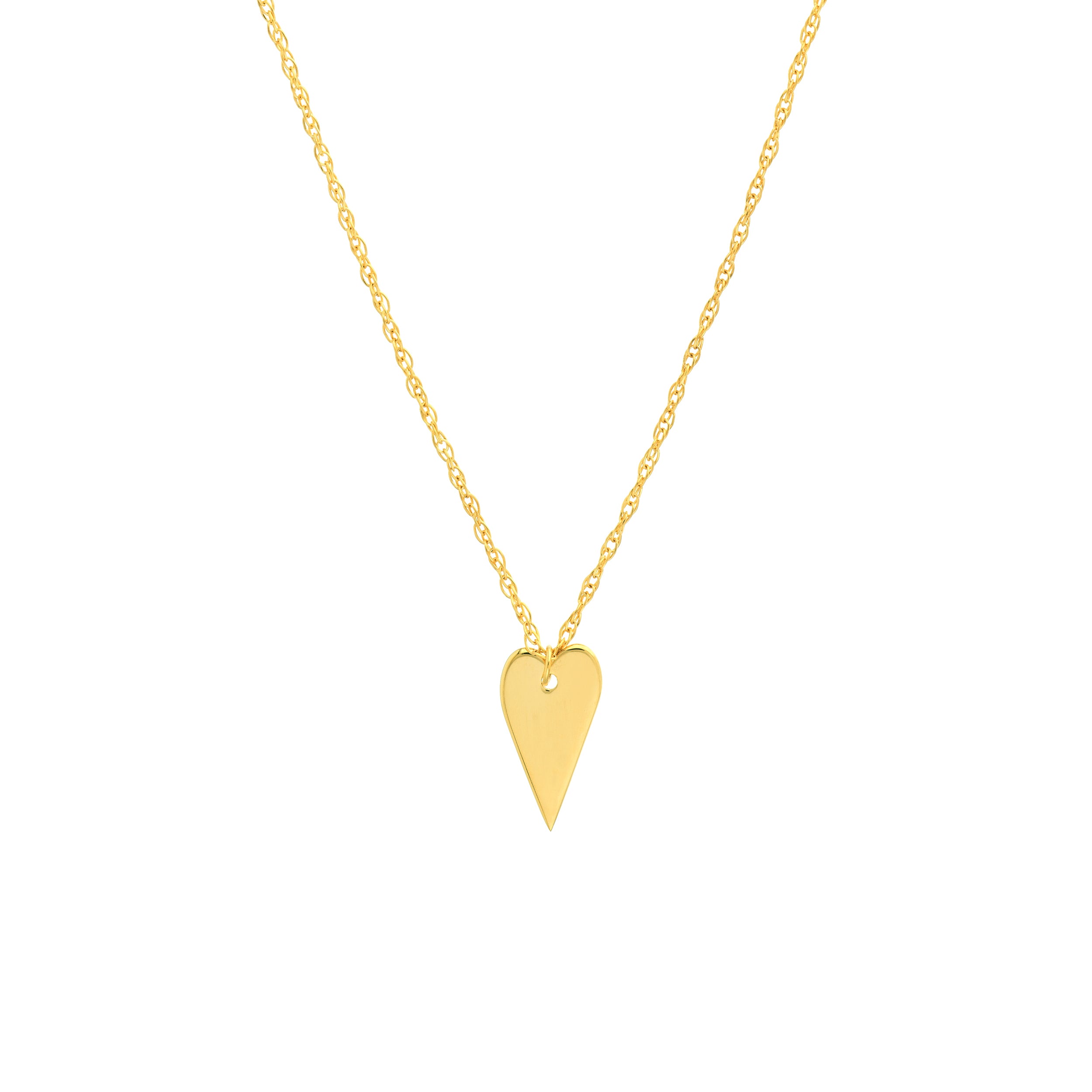 So You Mini Engravable Heart Adj Necklace