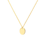 So You Mini Engravable Oval Adjustable Necklace