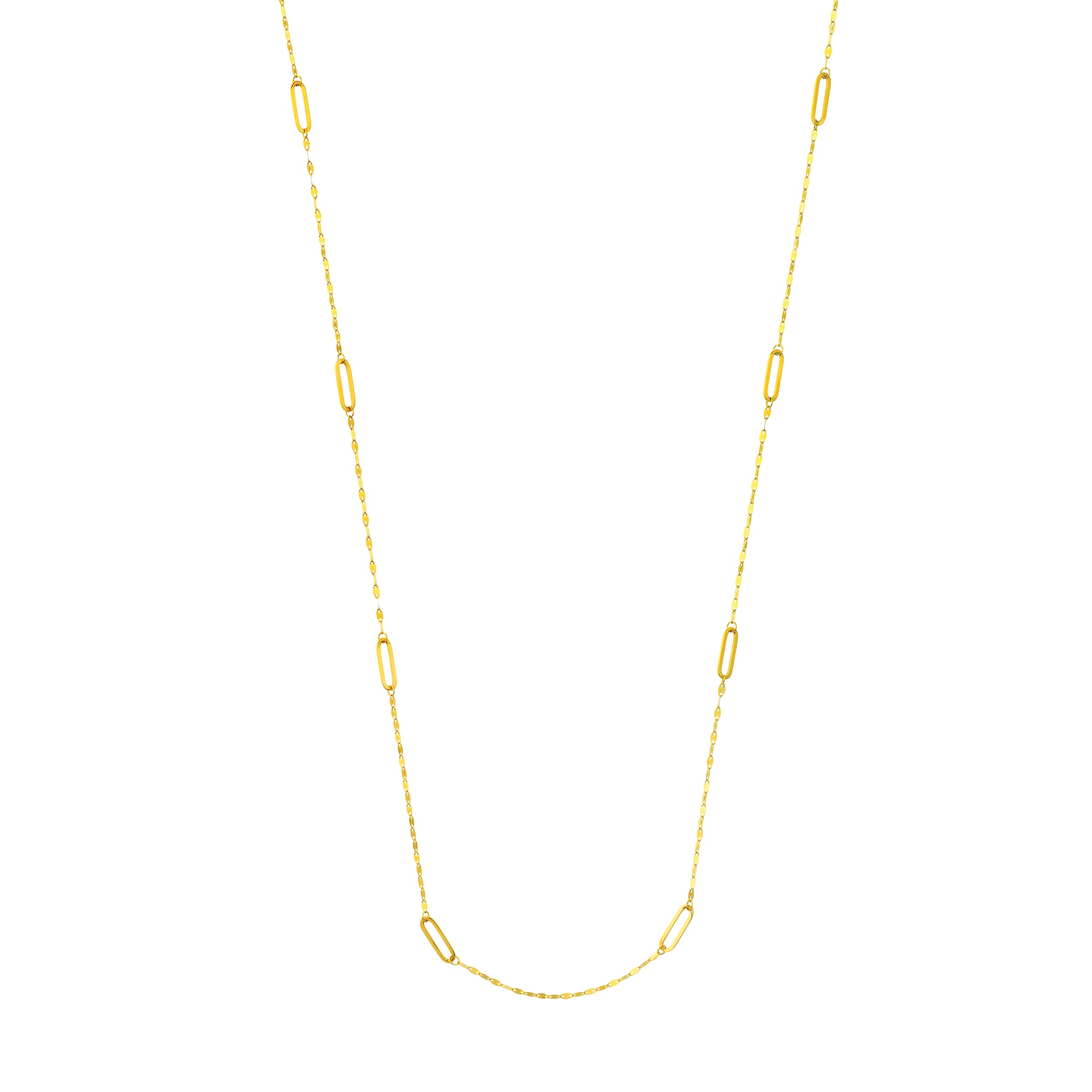 Paper Clip Stations on Hammered Forzentina Chain