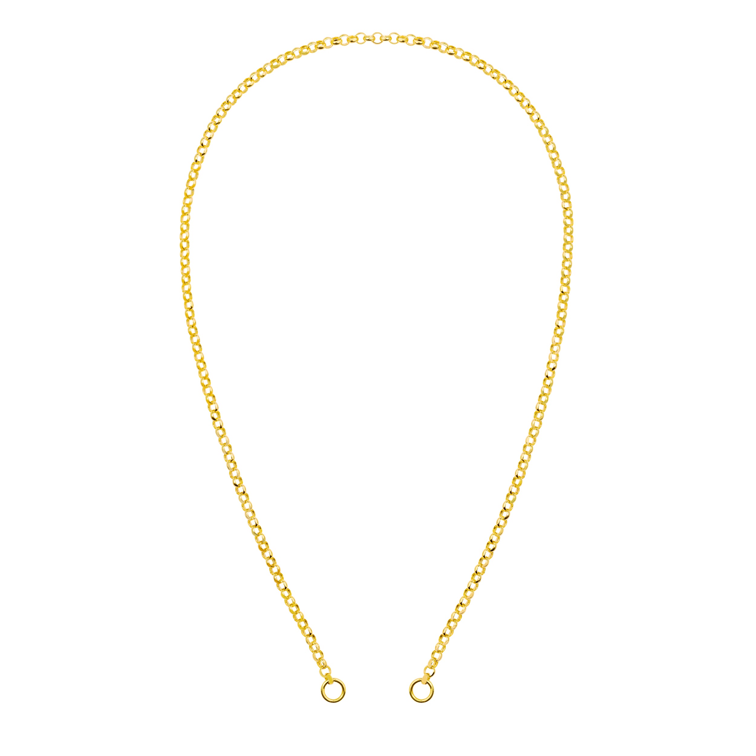 Hollow Rolo Split Chain