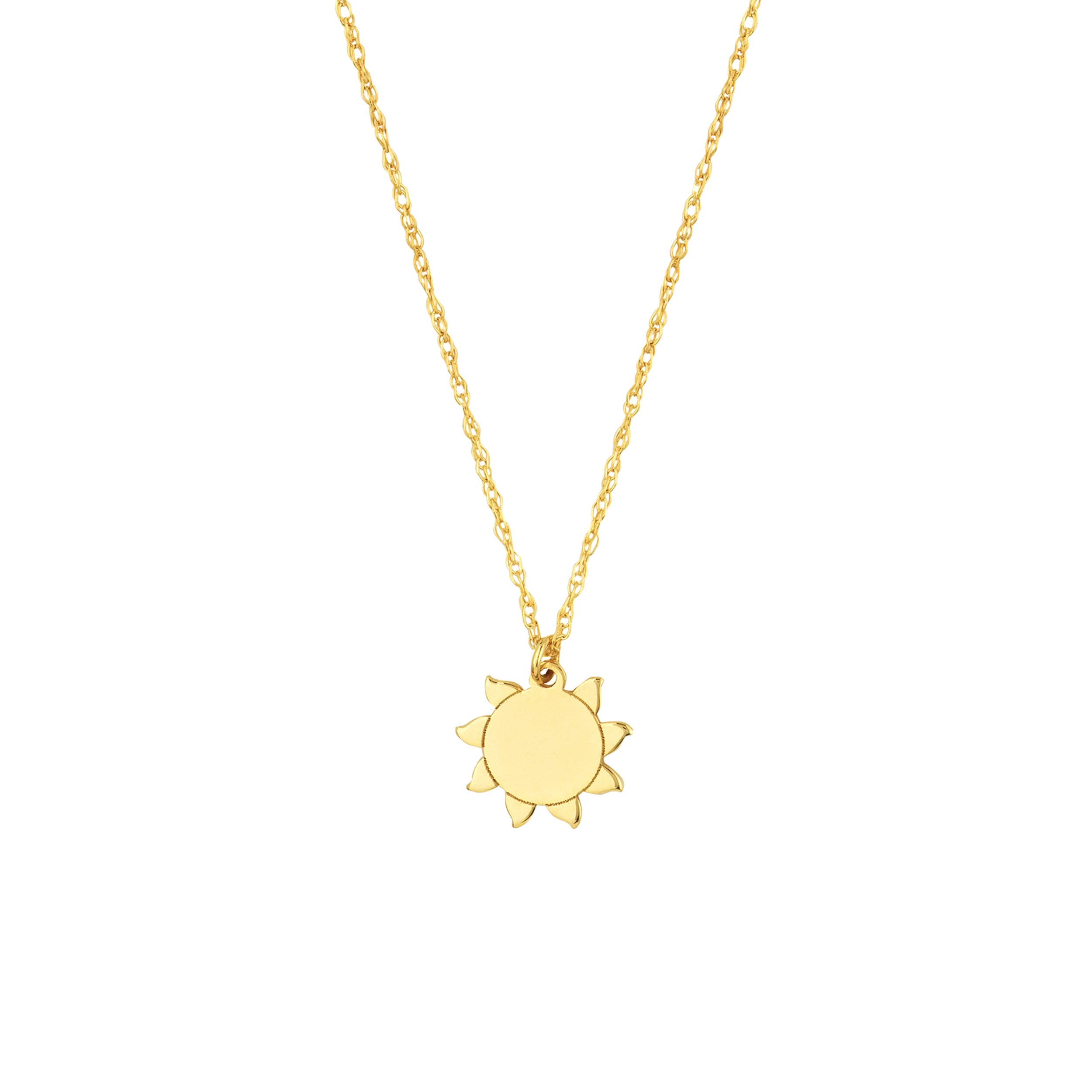 So You Mini Sun Adjustable Necklace