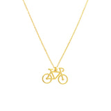 So You Mini Bicycle Adjustable Necklace