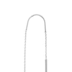 Polished Stick Threader Earrings