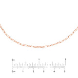 1.95mm Paper Clip Choker Chain