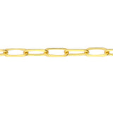 1.7mm Paper Clip Choker Chain