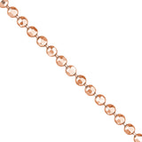 Diamond-Cut Bead Choker Chain
