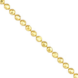 Diamond-Cut Bead Choker Chain