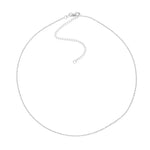 Diamond-Cut Bead Choker Chain