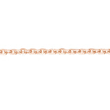 Diamond-Cut Cable Choker Chain