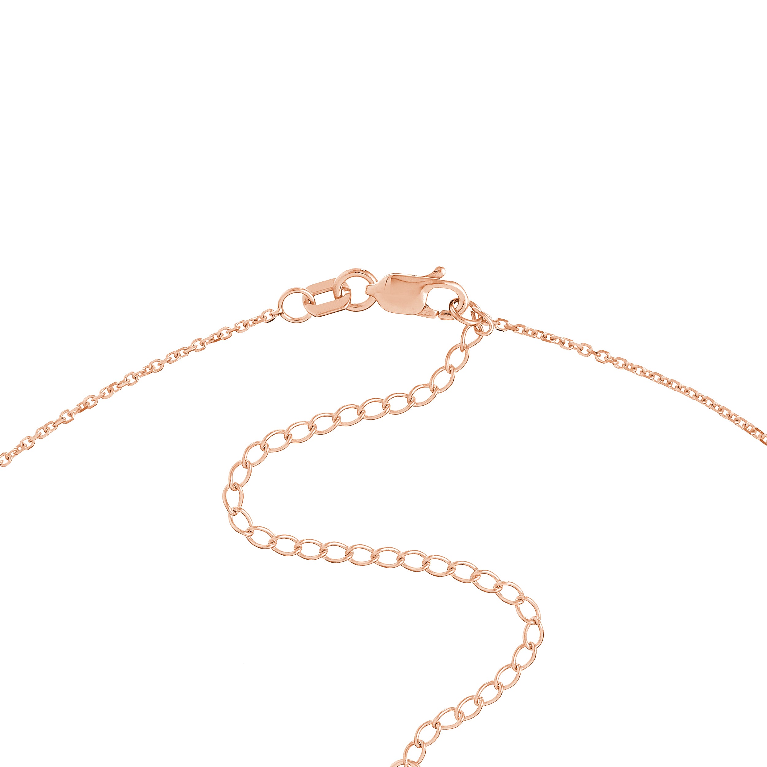 Diamond-Cut Cable Choker Chain