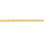 Diamond-Cut Cable Choker Chain