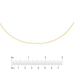Diamond-Cut Cable Choker Chain