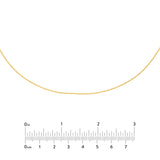 Diamond-Cut Cable Choker Chain