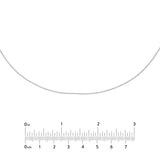 Diamond-Cut Cable Choker Chain