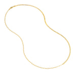50/50 Paper Clip + Curb Chain