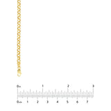 50/50 Paper Clip + Rolo Chain