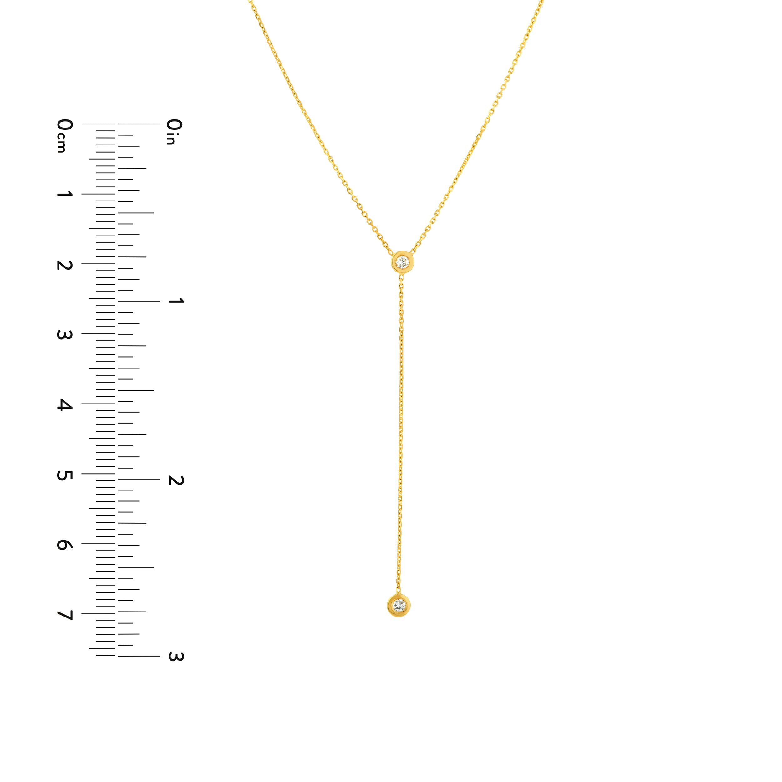 Adjustable Diamond Y-Necklace