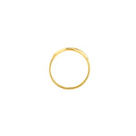 Organic Open Circle Ring