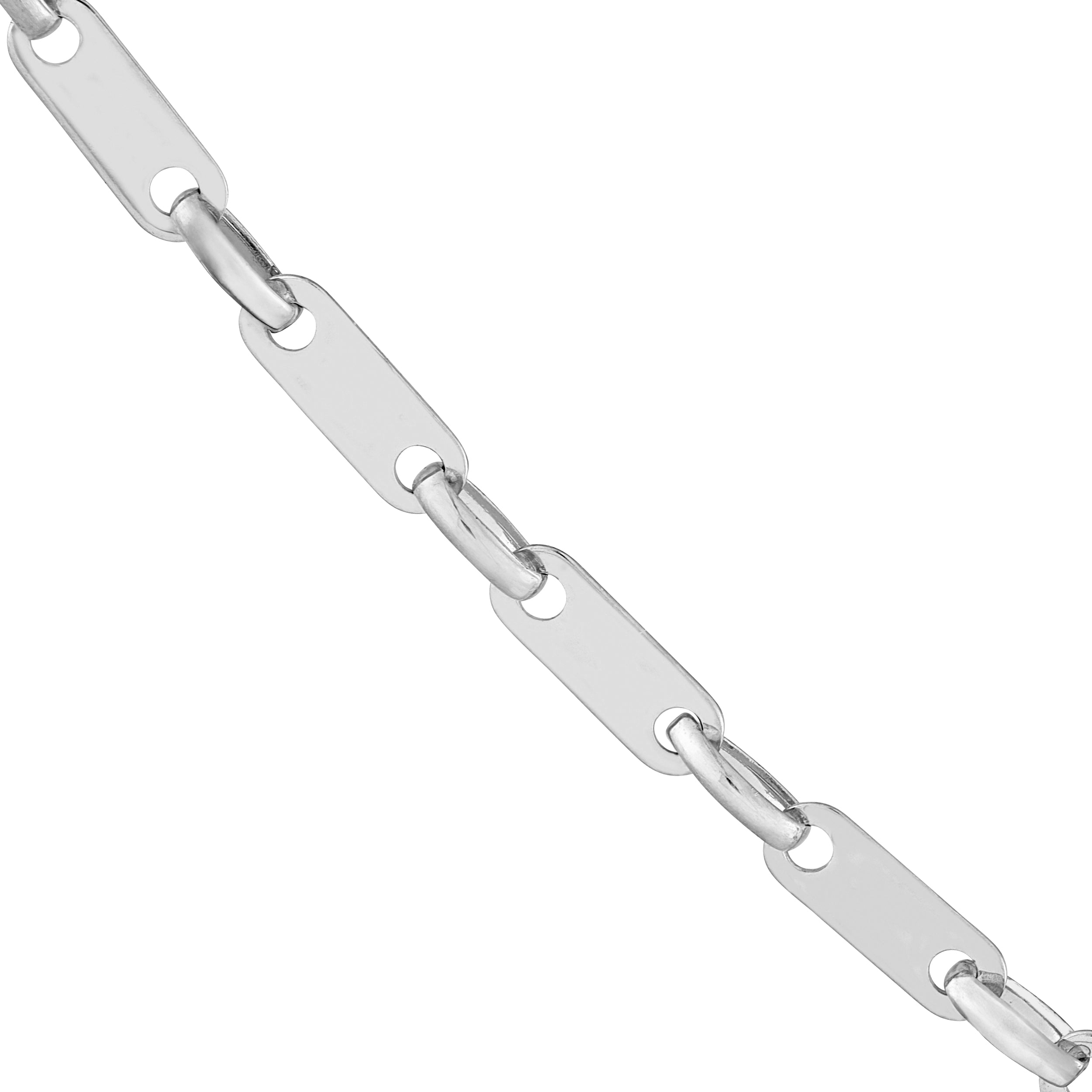 1.85 mm Handmade Flat Link Chain