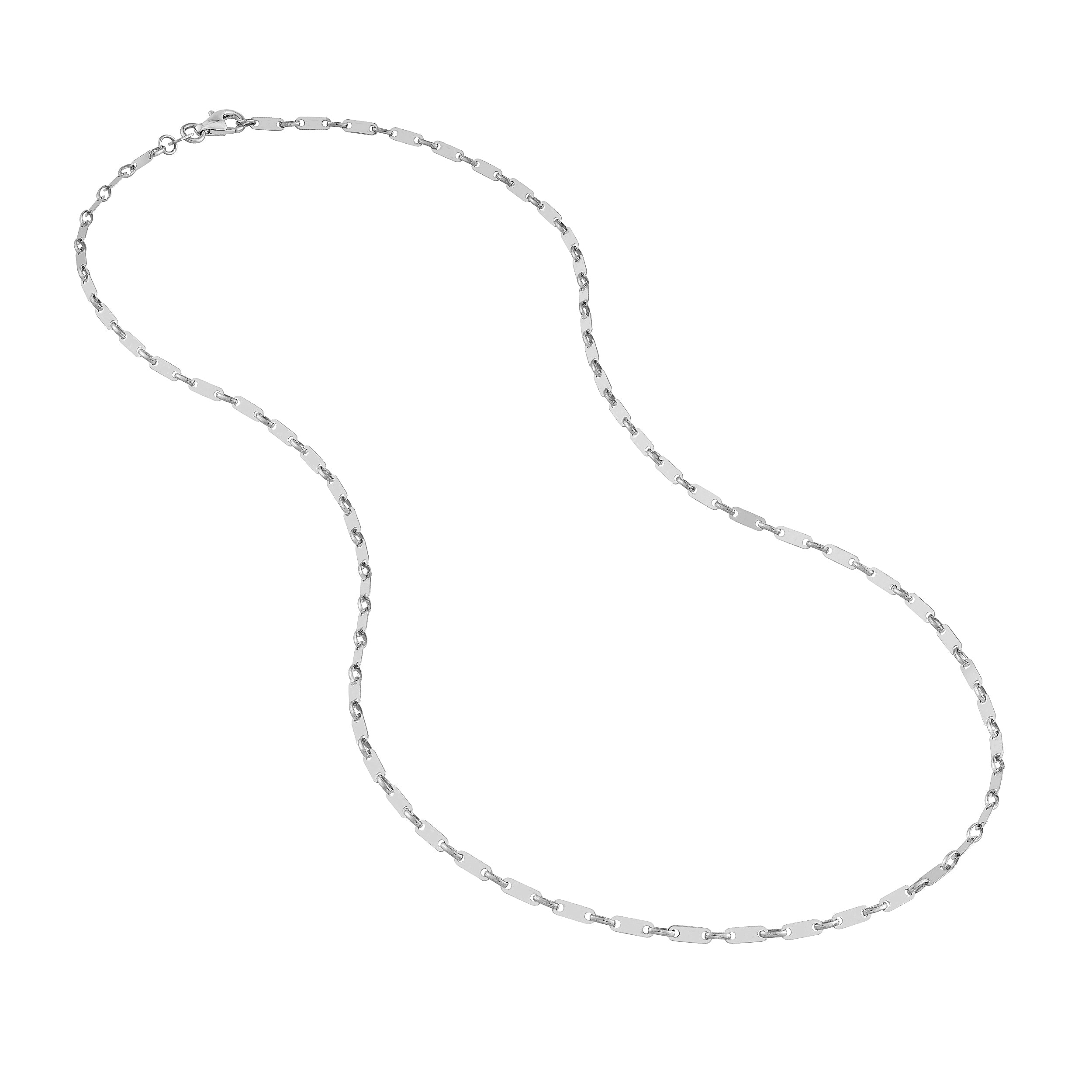 1.85 mm Handmade Flat Link Chain